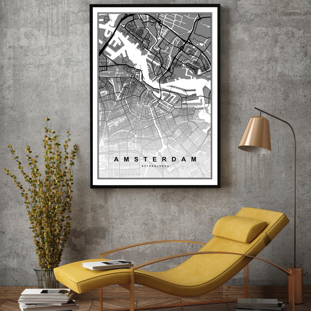 Poster - Amsterdam (S040118)